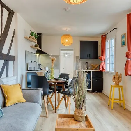 Appartement F2 Sur Cour Calme En Centre Rouen