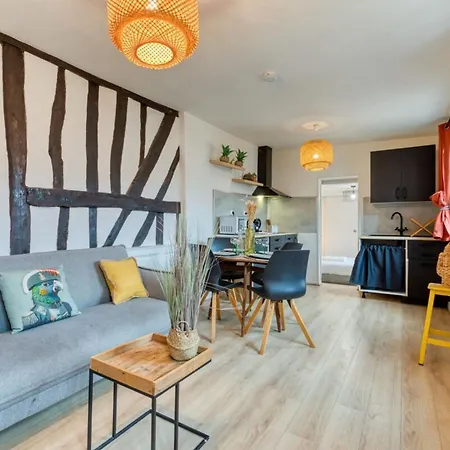 아파트 F2 Sur Cour Calme En Centre 루앙